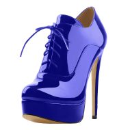 Plateau Hochfrontpumps Stiefeletten - Image 15