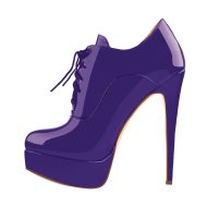Plateau Hochfrontpumps Stiefeletten - Image 19