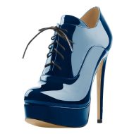 Plateau Hochfrontpumps Stiefeletten - Image 11