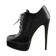 Plateau Hochfrontpumps Stiefeletten - Image 18
