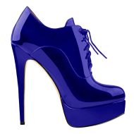 Plateau Hochfrontpumps Stiefeletten - Image 16