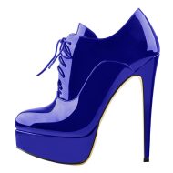 Plateau Hochfrontpumps Stiefeletten - Image 14