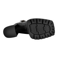 Plateau Mary Janes mit Blockabsatz Riemchenpumps Quadratischer Zehenpartie - Image 6