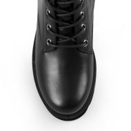 Plateau Schürstiefel mit Blockabsatz verzierte Kette Gothische Langschaft Stiefel - Image 4