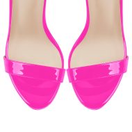 Plateau Riemchensandalen Stilettos Abendschuhe Slingbacks Knöchelschnallen - Image 8