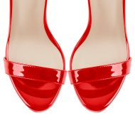 Plateau Riemchensandalen Stilettos Abendschuhe Slingbacks Knöchelschnallen - Image 12