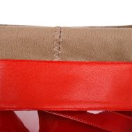 Plateau Overknee Langschaft Stiefel mit Stilettos High Heels Lack Rot - Image 6