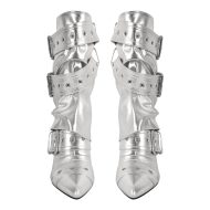 Plateau Stiefeletten verzierte Schnallen Nieten - Image 13
