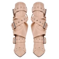 Plateau Stiefeletten verzierte Schnallen Nieten - Image 9