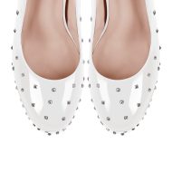Nieten Plateau Pumps mit klobigem Absatz - Image 8