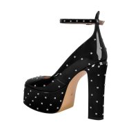 Nieten Plateau Pumps mit klobigem Absatz - Image 3