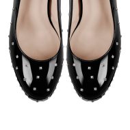 Nieten Plateau Pumps mit klobigem Absatz - Image 4