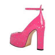 Nieten Plateau Pumps mit klobigem Absatz - Image 11
