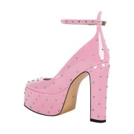 Nieten Plateau Pumps mit klobigem Absatz - Image 15