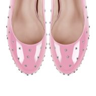 Nieten Plateau Pumps mit klobigem Absatz - Image 16