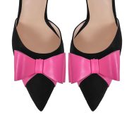 Slingbacks Stilettos High Heels Absatzschuhe verzierte Schleife - Image 3