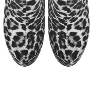 Plateau Stiefeletten Leopardenmuster Stilettos Halbstiefel - Image 4