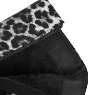 Plateau Stiefeletten Leopardenmuster Stilettos Halbstiefel - Image 5