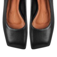 Flache Pumps mit Knöchelriemchen verzierte Schmucksteinen Ballerinas - Image 4