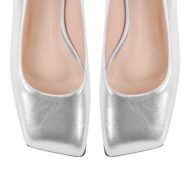 Flache Pumps mit Knöchelriemchen verzierte Schmucksteinen Ballerinas - Image 9