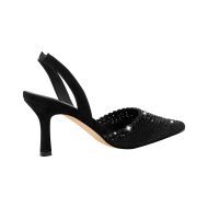 Slingbacks High Heels verzierte Schmucksteinen Spitze Zehen Abendschuhe - Image 2