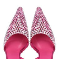 Slingbacks High Heels verzierte Schmucksteinen Spitze Zehen Abendschuhe - Image 8