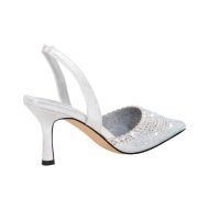 Slingbacks High Heels verzierte Schmucksteinen Spitze Zehen Abendschuhe - Image 15