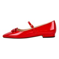 Ballerinas mit quadratischer Zehenpartie