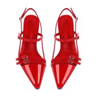 Slingback Pumps mit Schnalle - Image 8