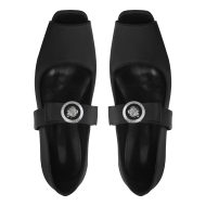 Damen Offene Toe Ballerinas - Image 4