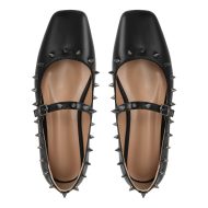 Damen Spitzschuh Mary Janes mit Nieten - Image 4