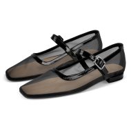Ballerinas Flache Schuhe mit Riemen - Image 3