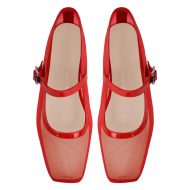 Ballerinas Flache Schuhe mit Riemen - Image 8