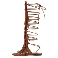 Sandalenstiefel mit abgerundeter Zehenpartie Quaste und Schnalle - Image 5