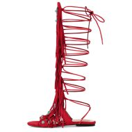 Sandalenstiefel mit abgerundeter Zehenpartie Quaste und Schnalle - Image 9