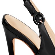 Dünne High Heels Slingback Sandalen mit offener Zehenpartie - Image 5