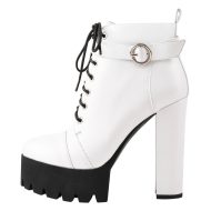 Plateau Stiefeletten mit klobigem Absatz - Image 2