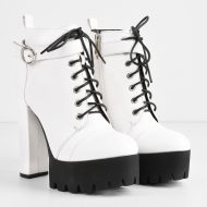 Plateau Stiefeletten mit klobigem Absatz - Image 7