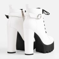 Plateau Stiefeletten mit klobigem Absatz - Image 8