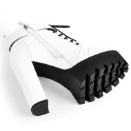 Plateau Stiefeletten mit klobigem Absatz - Image 10