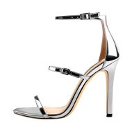 Stiletto Sandalen mit offenem Zehenbereich und Knöchelriemen - Image 4