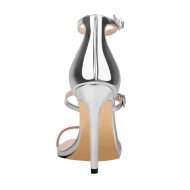 Stiletto Sandalen mit offenem Zehenbereich und Knöchelriemen - Image 6