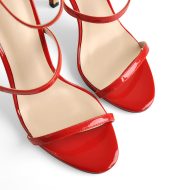 Stiletto Sandalen mit offenem Zehenbereich und Knöchelriemen - Image 10