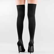 Spitze Zehen Overknee Strümpfe Stiefel - Image 4