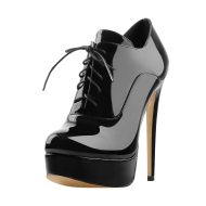 Plateau Hochfrontpumps Stiefeletten - Image 3