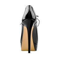 Plateau Hochfrontpumps Stiefeletten - Image 4