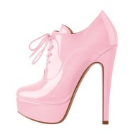 Plateau Hochfrontpumps Stiefeletten - Image 23