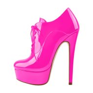 Plateau Hochfrontpumps Stiefeletten - Image 27