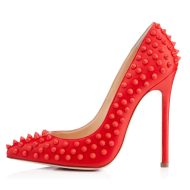 Pumps mit spitzer Zehenpartie und Nieten - Image 5