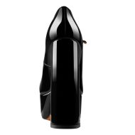 Mary Jane Plateau Pumps mit klobigem Absatz und hohem Absatz - Image 4